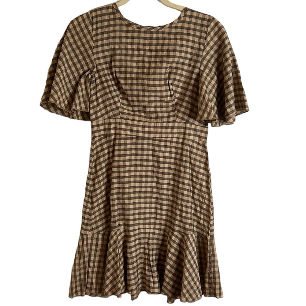 Shein Plaid Mini Dress. Size S